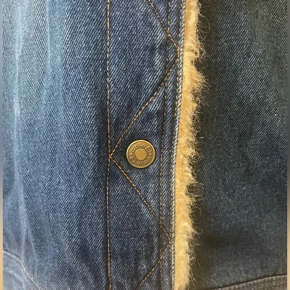 XL Quilted Denim Jacket - Picture 2 of 14
